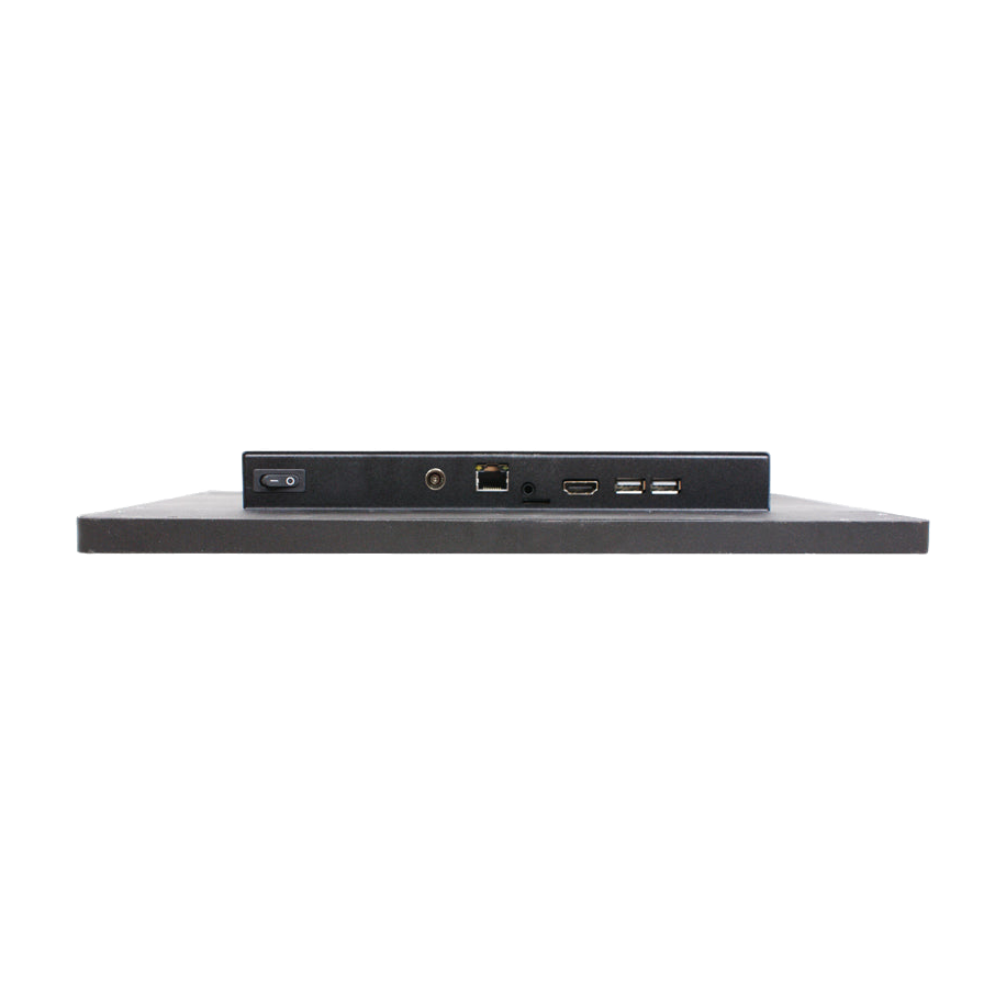 Panel PC 13.3' HPC-WV133 (ARM RK3288 1.8GHz, 2GB/ 8G, 9~36V) — vista do equipamento