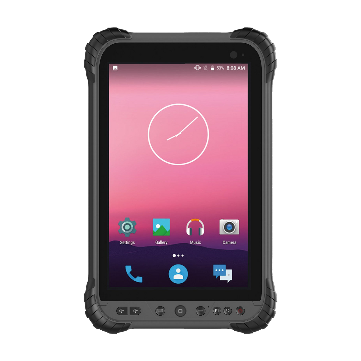 Tablet 8' FPZ08-A (Octa-Core, 4GB/ 64GB, IP67, Android 10) — vista do equipamento