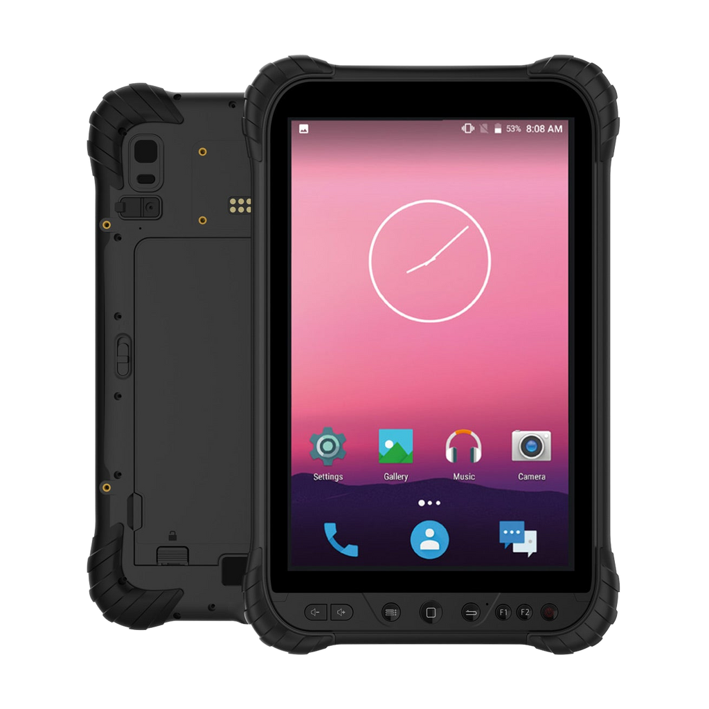 Tablet 8' FPZ08-A (Octa-Core, 4GB/ 64GB, IP67, Android 10) — vista do equipamento