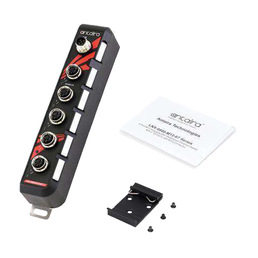 Switch IP67 LNX-0500-M12-67 (5* 10/100Tx M12) | EOT -40~75C - AGL