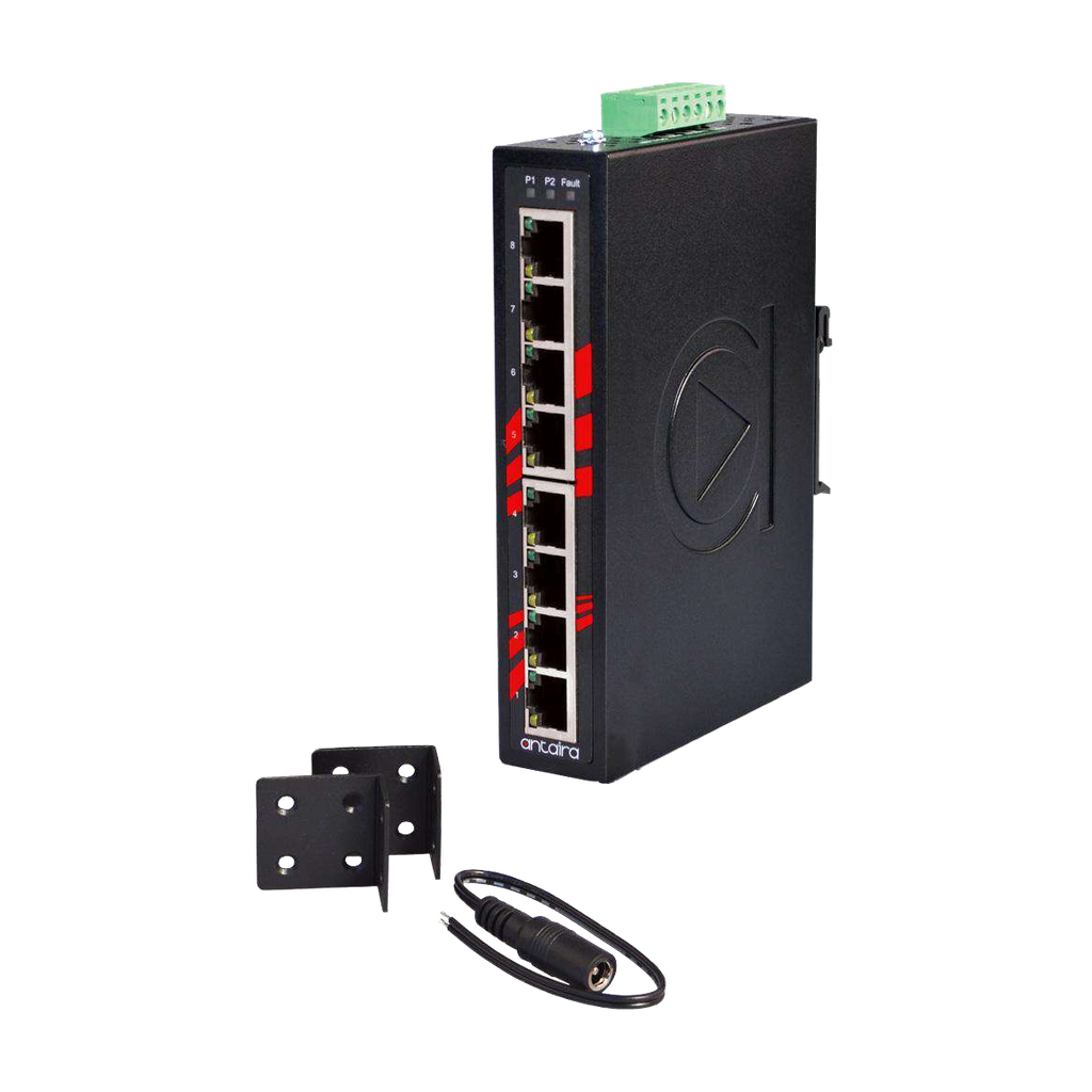 Switch LNX-800AG (8* 10/100/1000Tx) SLIM - AGL