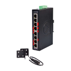 Switch LNX-800AG-T (8* 10/100/1000Tx) SLIM | EOT -40~75C - AGL