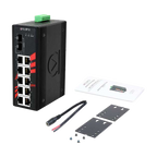 Switch LNX-1202G-10G-SFP (10* 10/100/1000Tx + 2* 10G SFP) - AGL