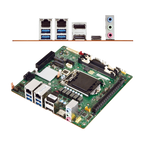 Equipamento MiTAC PH13FEI-Q370, vista de três quartos da placa