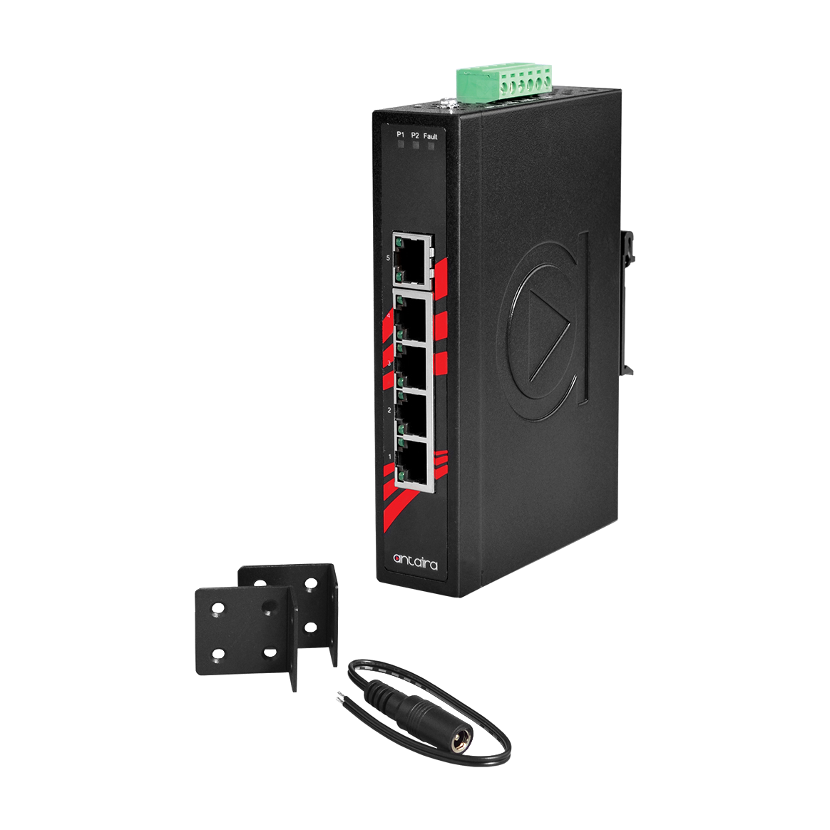 Switch LNX-C500AG-T (5* 10/100/1000T) | EOT -40~75C - AGL