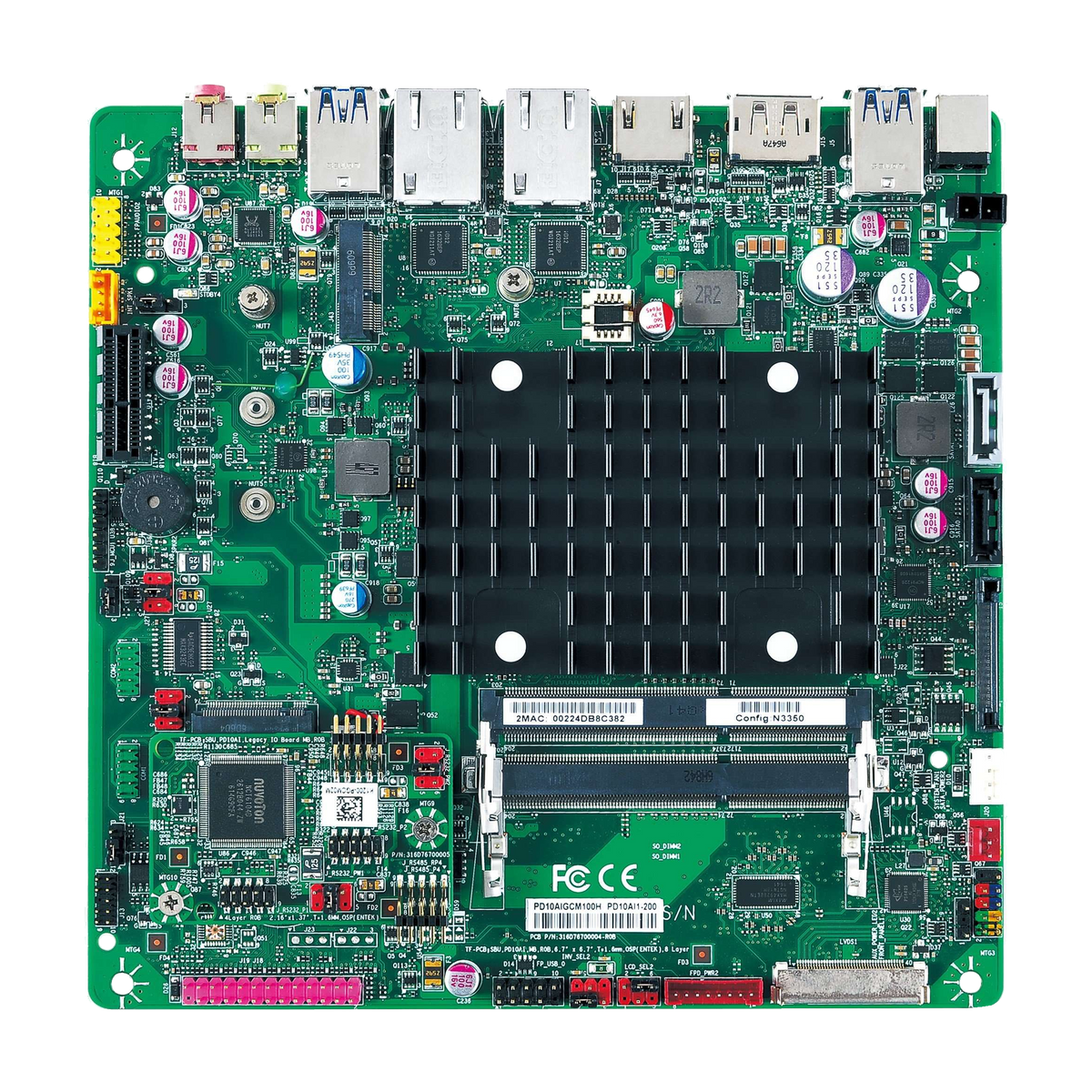 Mitac PD10AI-N3350 (Apollo Lake N3350, 8-24VDC) - AGL