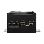 Computador industrial EverFocus, painel com LAN, cartão SD e CAN bus