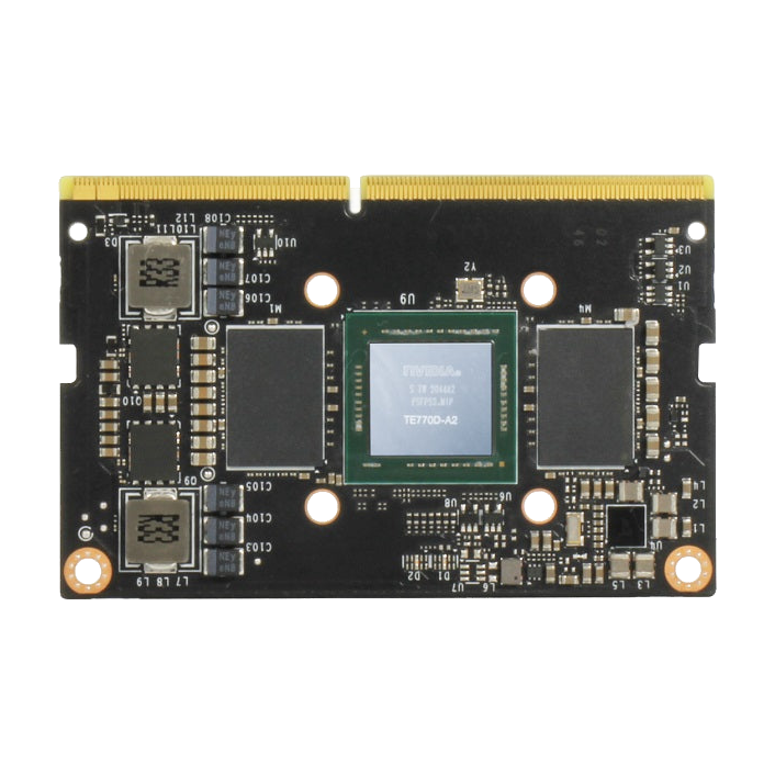 Módulo AAEON BOXER-8231AI-KIT, vista dos componentes