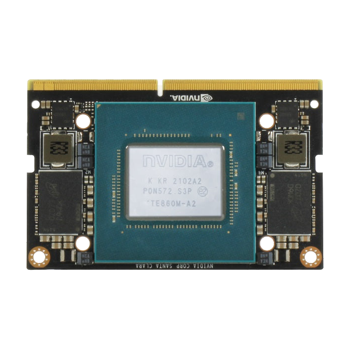 Módulo AAEON BOXER-8251AI-KIT, vista dos componentes