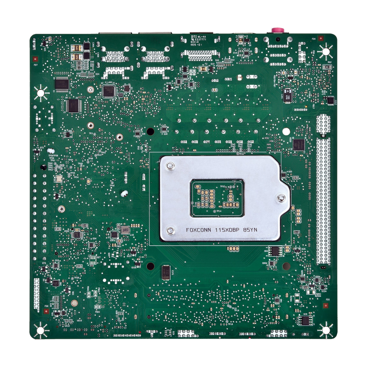Placa MiTAC PH13FEI-Q370, verso da placa