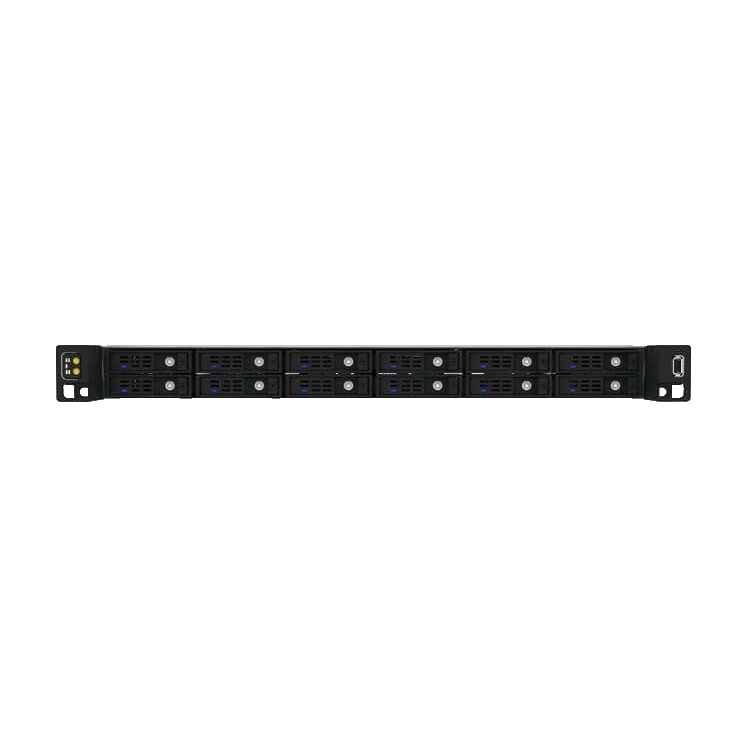 Rack Box 1U JJ-R1212 (12x HDD 2.5") - AGL