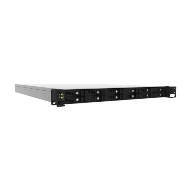 Rack Box 1U JJ-R1212 (12x HDD 2.5") - AGL