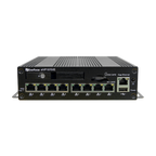 Computador industrial EverFocus eNVP-JNN-IV-V0008, vista do painel de ligações
