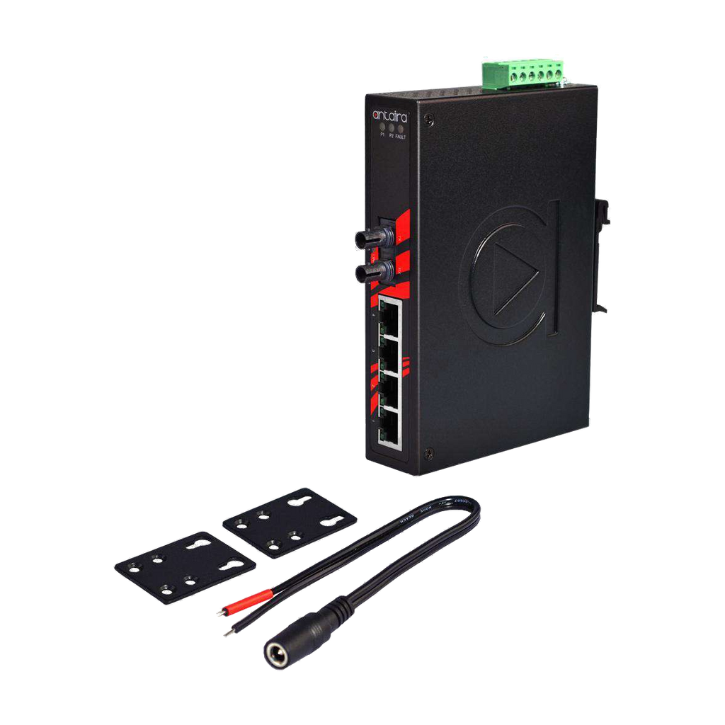 Switch LNX-0501-ST-M (4*10/100Tx + 1* 100Fx (ST) Multi-Mode 2Km) - AGL