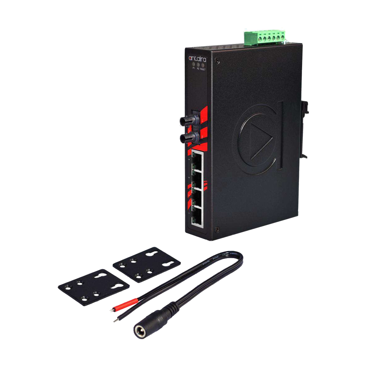 Switch LNX-0501-ST-M-T (4*10/100Tx + 1*100Fx (ST) Multi-Mode 2Km) - AGL