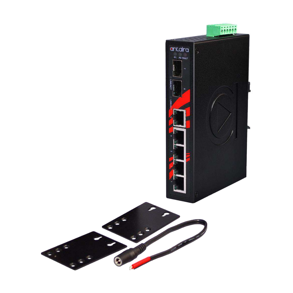 Switch LNX-0702C-SFP-T (5*10/100Tx + 2*100/1000 SFP) - AGL