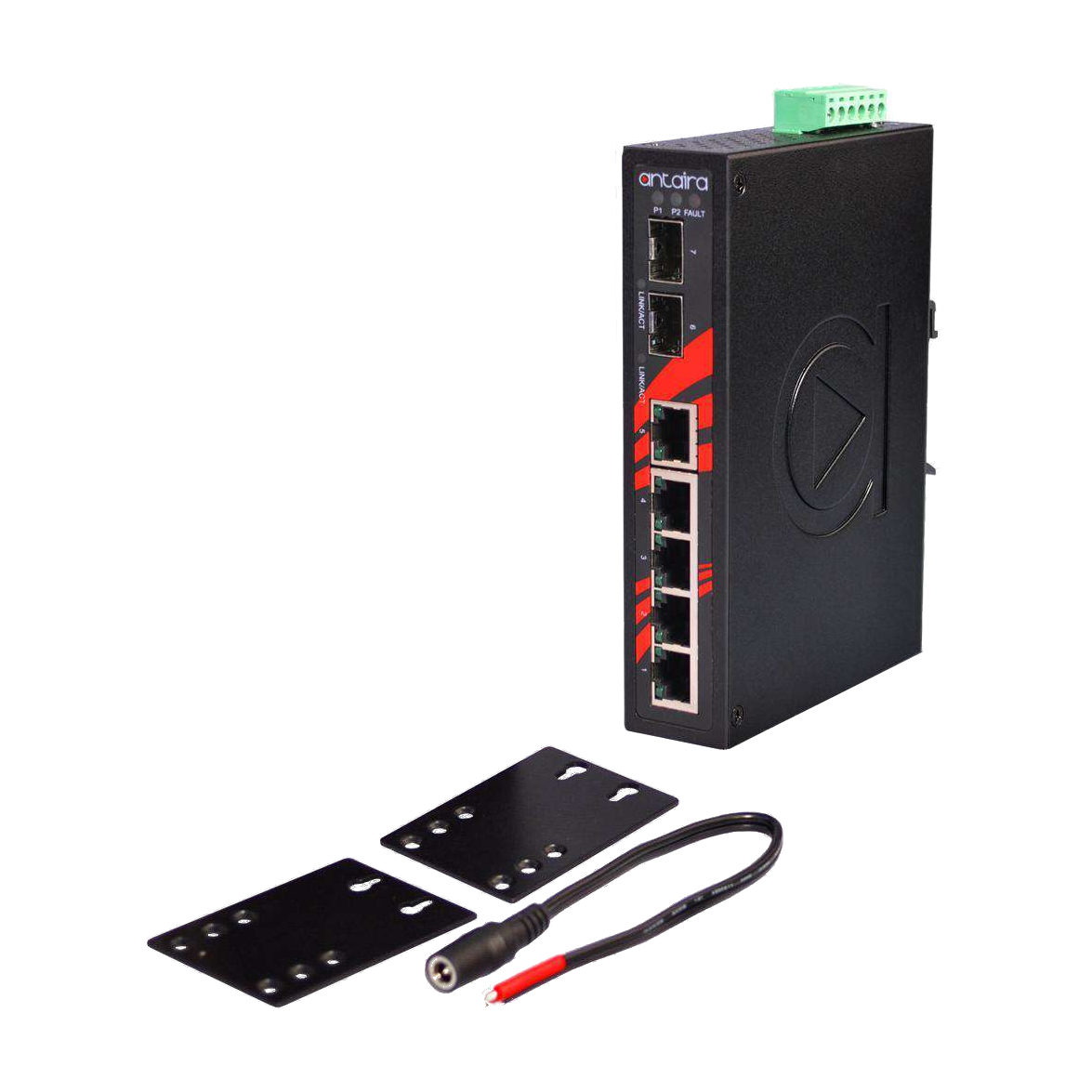 Switch LNX-0702G-SFP-T (5*10/100/1000Tx + 2*100/1000 SFP) - AGL
