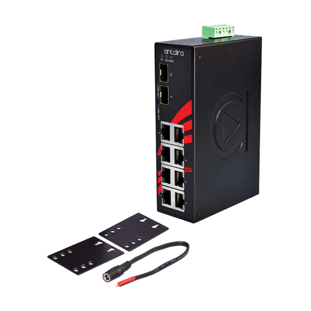 Switch LNX-1002G-SFP-T (8* 10/100/1000Tx + 2* 100/1000 SFP) - AGL