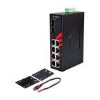 Switch LNX-1002G-SFP-T (8* 10/100/1000Tx + 2* 100/1000 SFP) - AGL