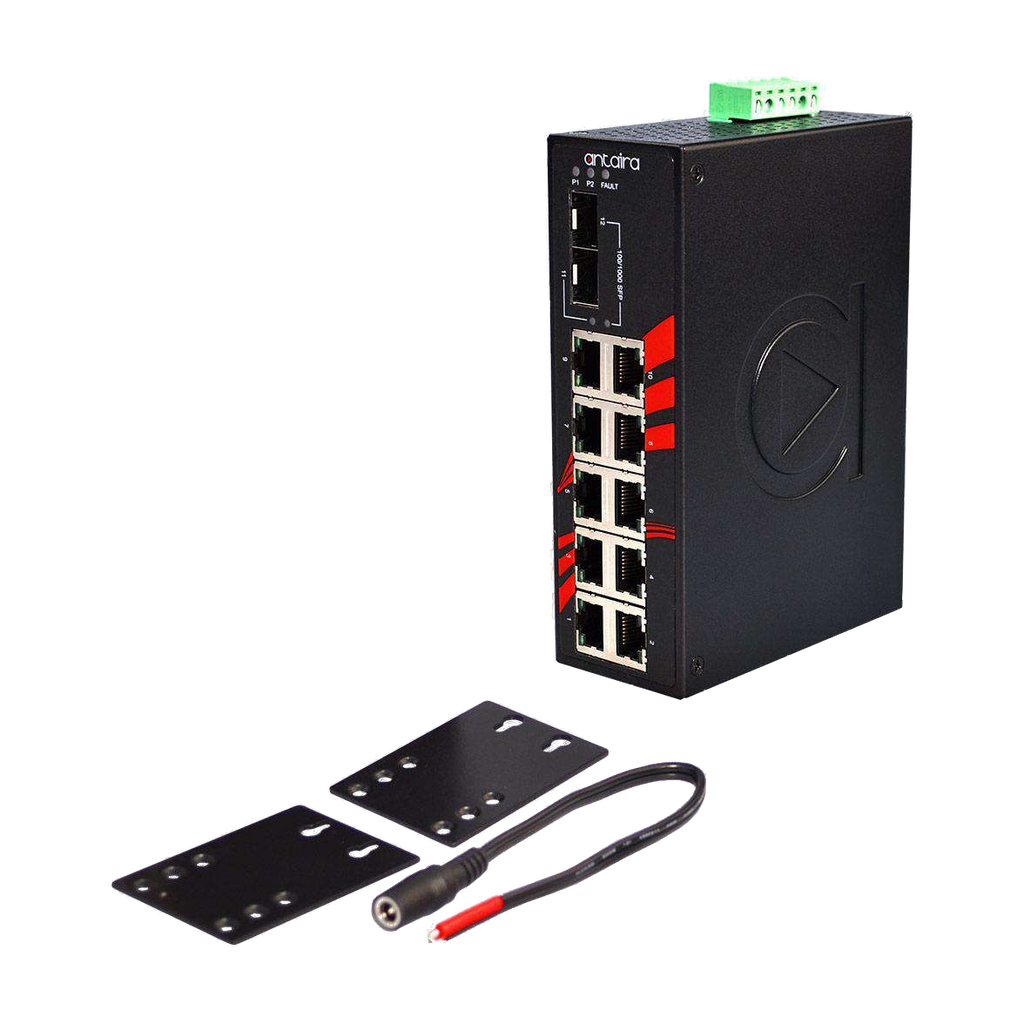 Switch LNX-1202G-SFP (10* 10/100/1000Tx + 2* 100/1000 SFP) - AGL