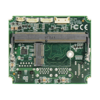 Placa AAEON BOXER-8231AI-KIT, vista da placa e contactos