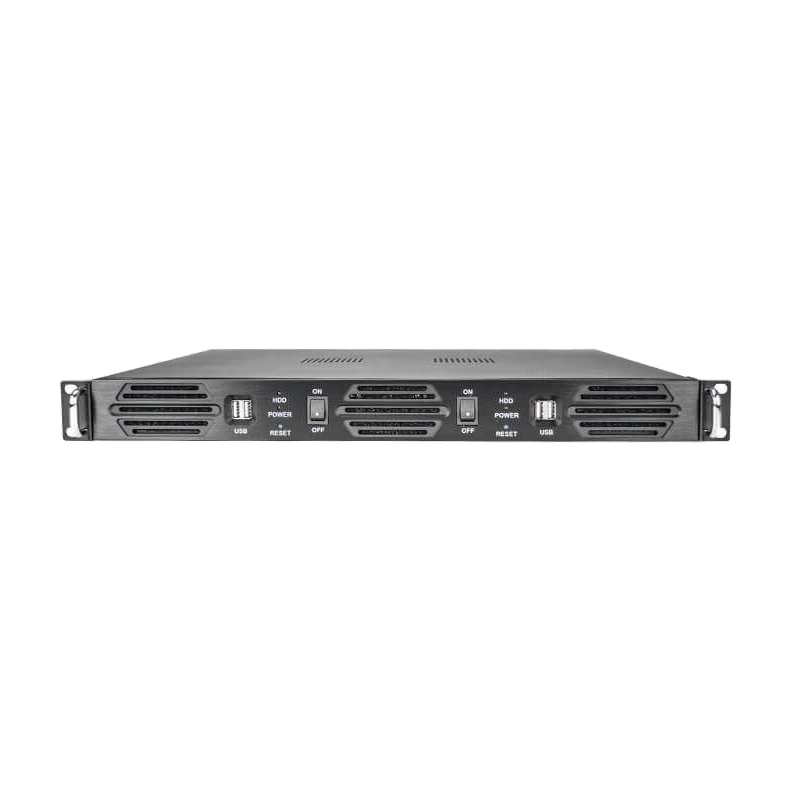 1U Rack Box NU-R9100D38DD (Dual Board) - AGL
