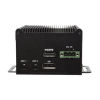 Computador industrial EverFocus eNVP-JON-UB-F2000, vista traseira das ligações