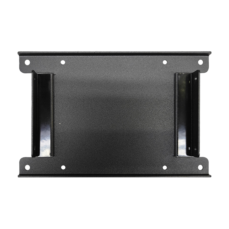 Jetway HBJC330U95V-10210 / HBJC330U95VI-10211 — suporte de montagem, face com duas calhas