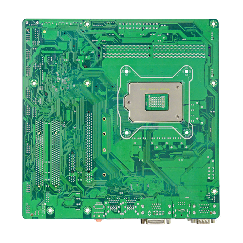 Placa industrial Jetway MM91-00, face inferior