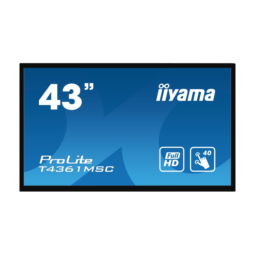 Monitor 43" T4361MSC-B1 Pcap Touch - AGL