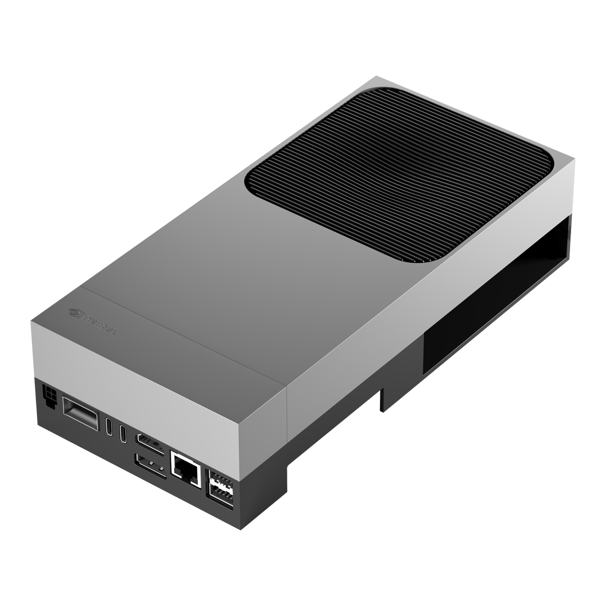 NVIDIA Jetson AGX Thor Developer Kit 128GB, vista do painel de ligações