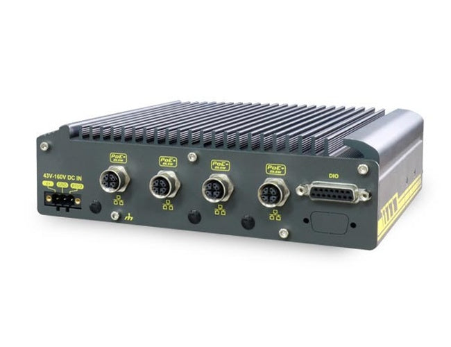 Neousys Nuvo-2610RL-H (Elkhart Lake x6425E, 4 M12 PoE, 43-160VDC)