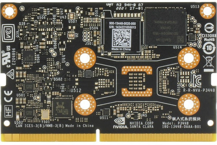 AAEON BOXER-8221AI-KIT (NVIDIA Jetson Nano™, 4GB LPDDR4, 16GB eMMC)