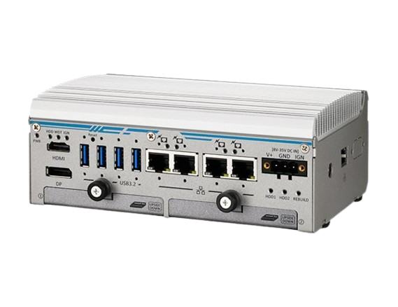 Neousys POC-764VR (Core™ i3-N305, 4* PoE, 2* SSD 2.5 RAID)