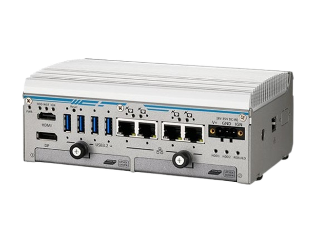 Neousys POC-764VR (Core™ i3-N305, 4* PoE, 2* SSD 2.5 RAID)