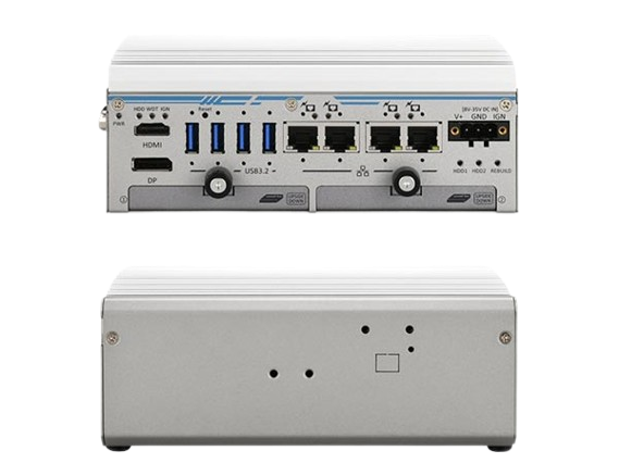 Neousys POC-764VR (Core™ i3-N305, 4* PoE, 2* SSD 2.5 RAID)