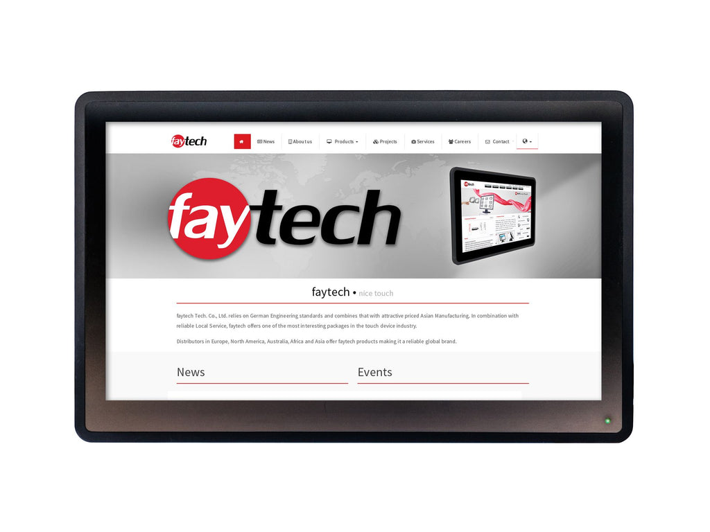 Monitor 15.6' FT156TMCAPOB Capacitive Touch Optically bonded