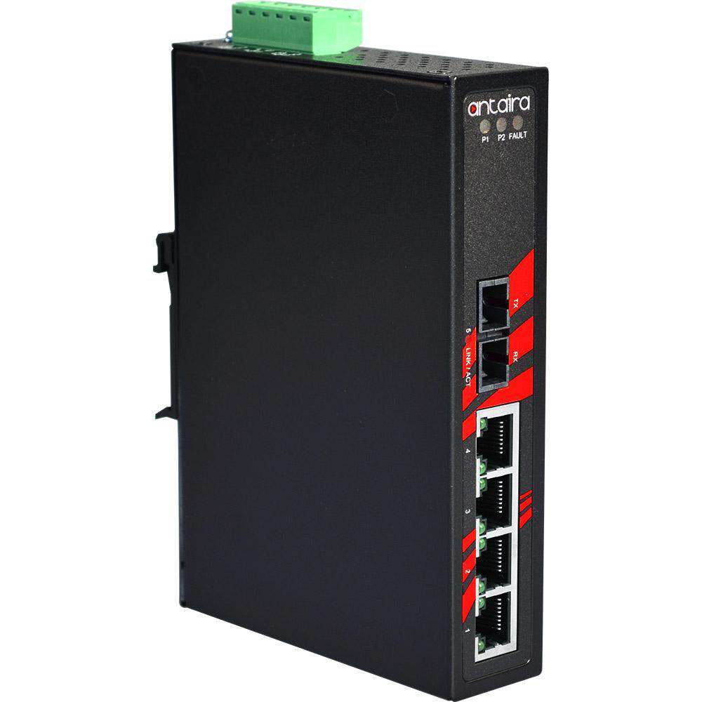 Switch LNX-0501-M (4* 10/100Tx + 1* 100Fx (SC) Multi-Mode 2Km) - AGL