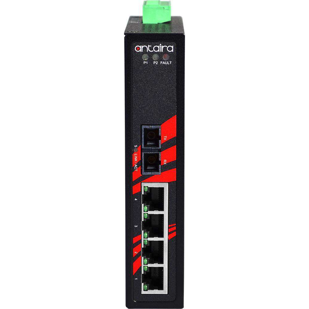 Switch LNX-0501-M-T (4*10/100Tx + 1*100Fx SC) | EOT -40~75C - AGL