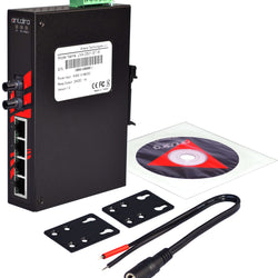 Switch LNX-0501-ST-S3 (4*10/100Tx + 1*100Fx (ST) S-Mode 30Km) - AGL