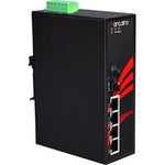 Switch PoE+ LNP-0501-ST-M-T (4*10/100Tx + 1*100Fx ST MM 2Km) - AGL