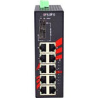 Switch POE+ LNP-1002C-SFP-24-T (8*10/100Tx + 2* GB Combo) - AGL