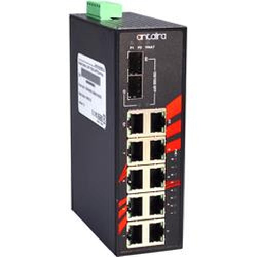 Switch POE+ LNP-1002C-SFP-24-T (8*10/100Tx + 2* GB Combo) - AGL