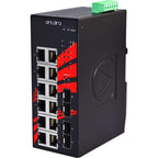 Switch LNX-1604G-SFP (12* 10/100/1000Tx + 4* 100/1000 SFP) - AGL