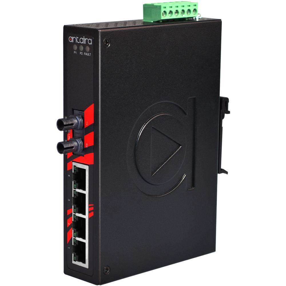 Switch LNX-0501-ST-M (4*10/100Tx + 1* 100Fx (ST) Multi-Mode 2Km) - AGL