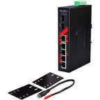 Switch LNX-0702C-SFP (5* 10/100Tx + 2* 100/1000 SFP) - AGL