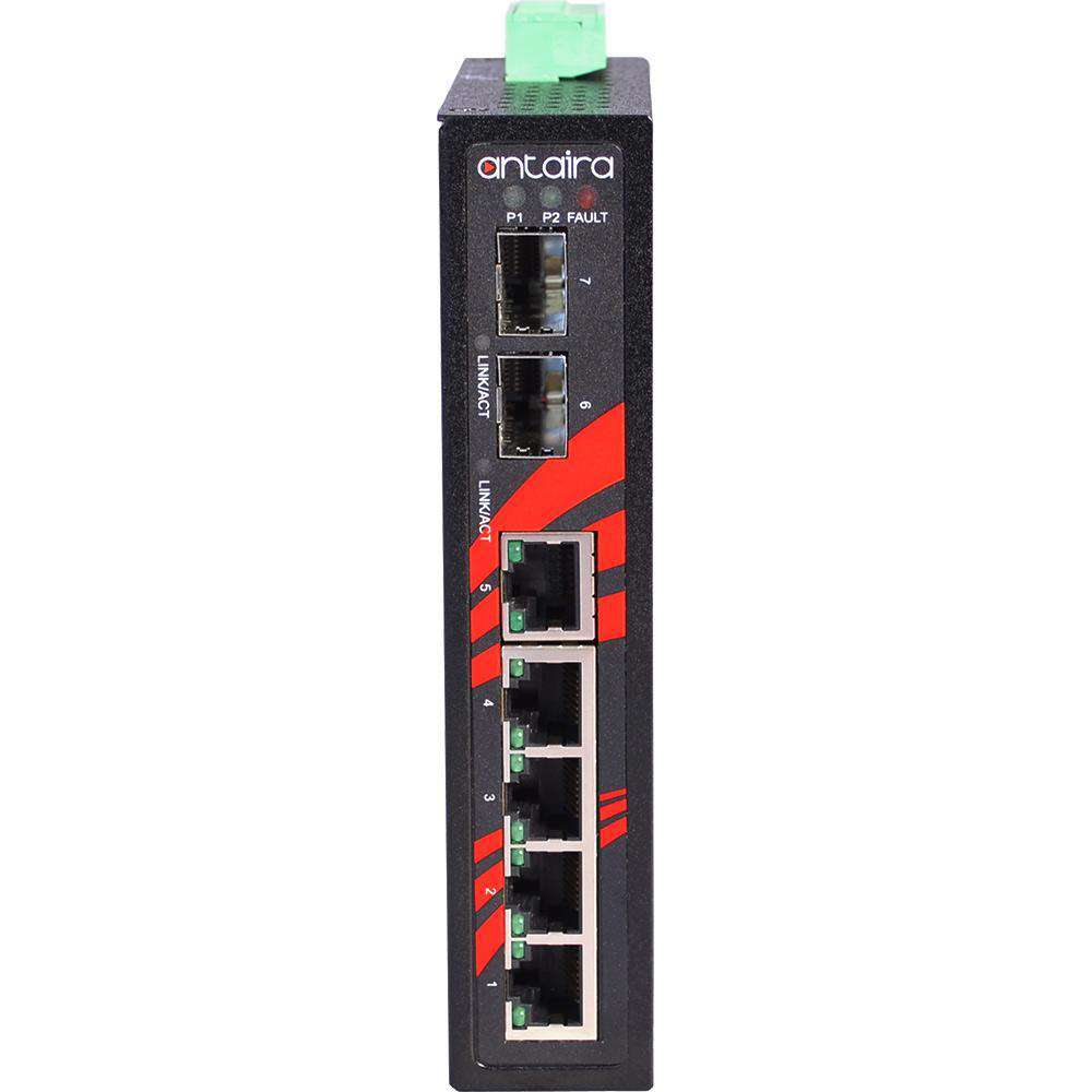 Switch LNX-0702C-SFP (5* 10/100Tx + 2* 100/1000 SFP) - AGL