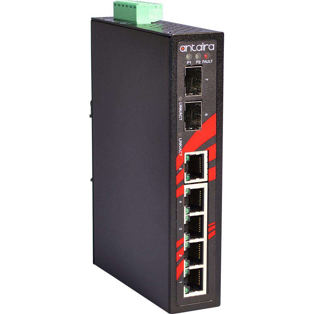 Switch LNX-0702C-SFP (5* 10/100Tx + 2* 100/1000 SFP) - AGL