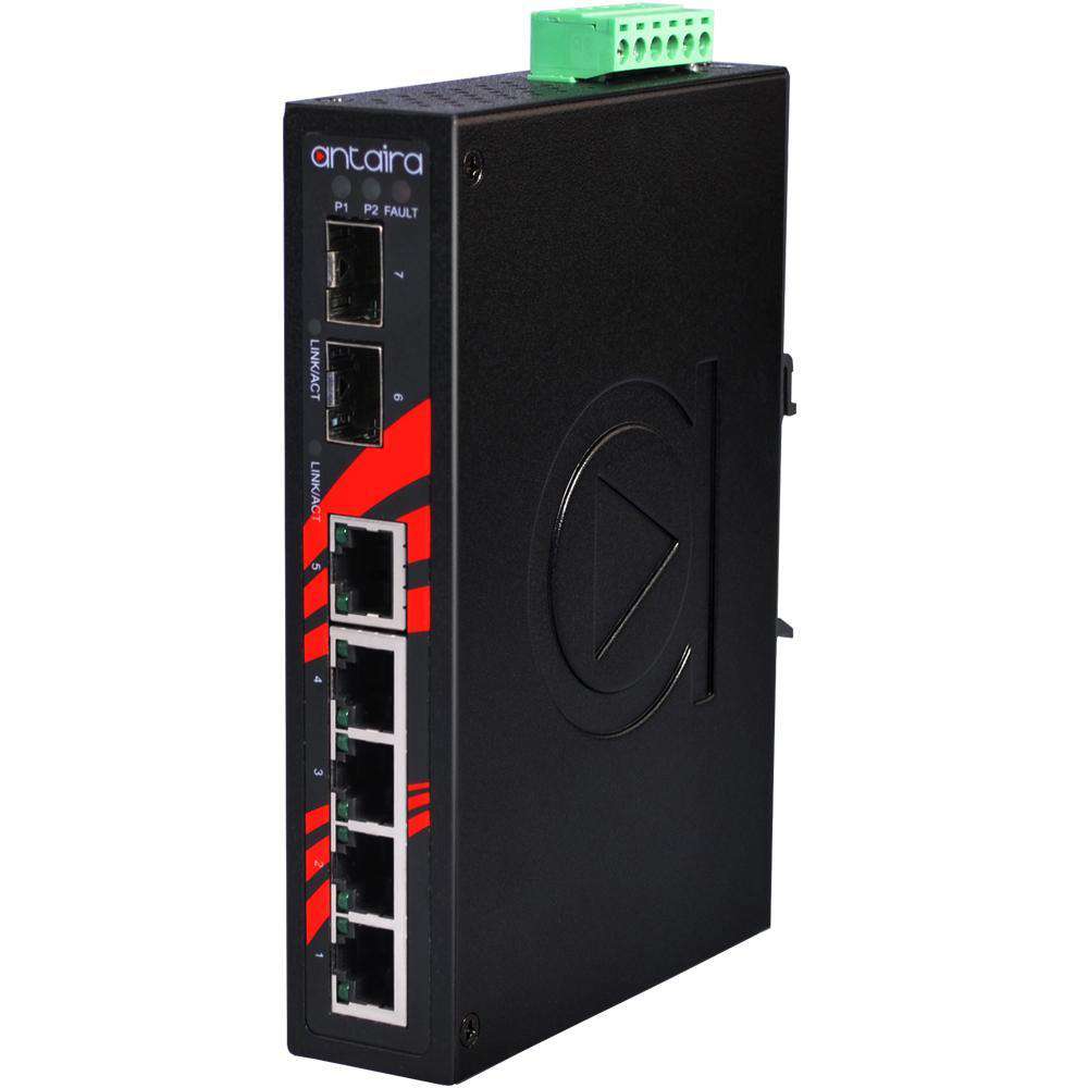 Switch LNX-0702C-SFP (5* 10/100Tx + 2* 100/1000 SFP) - AGL