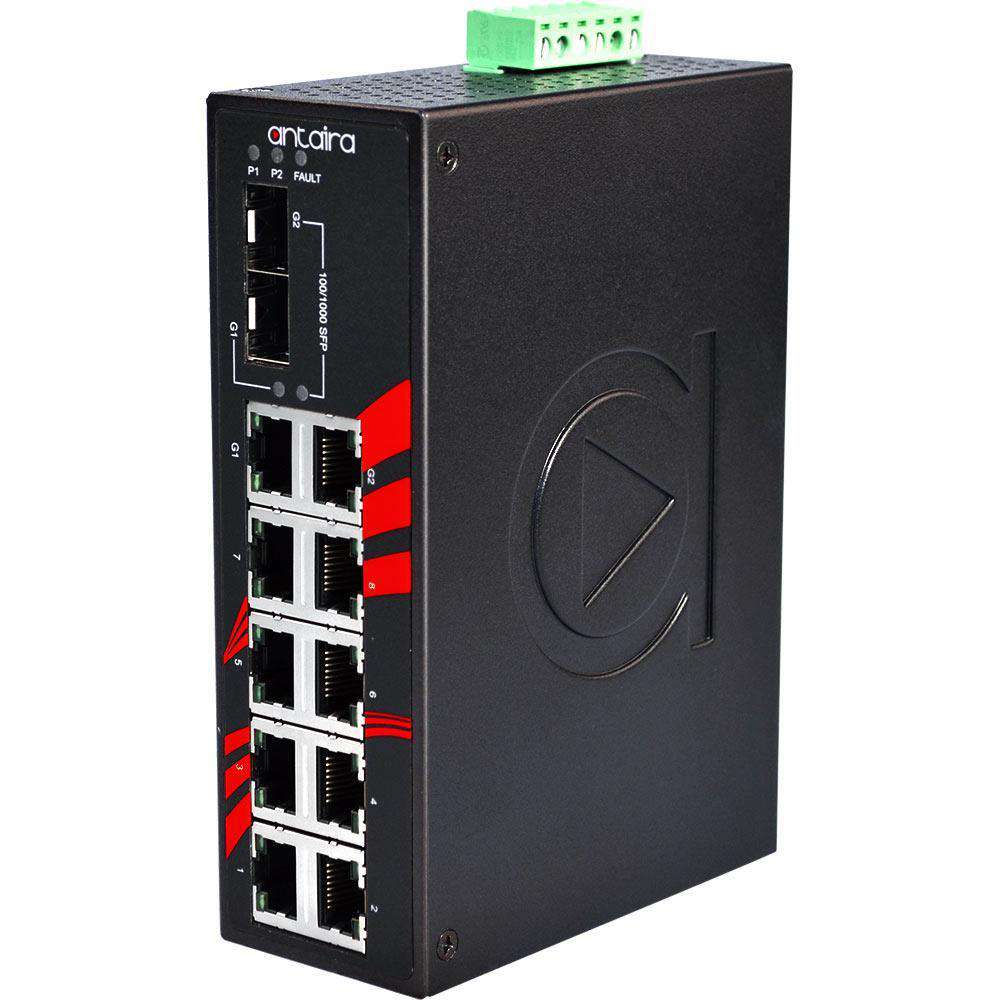 Switch LNX-1002C-SFP (8*10/100Tx + 2*100/1000 SFP) - AGL